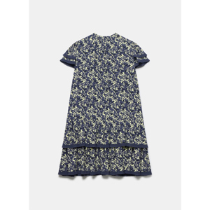 Mint Velvet Navy Floral Print Mini Dress